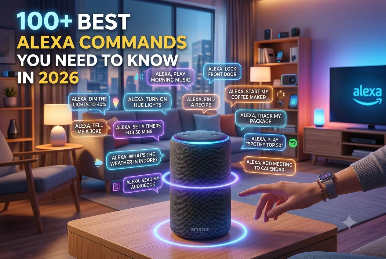 100+ Best Alexa Commands You Need to Know in 2026