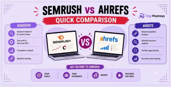 Ahrefs vs Semrush: Quick Comparison