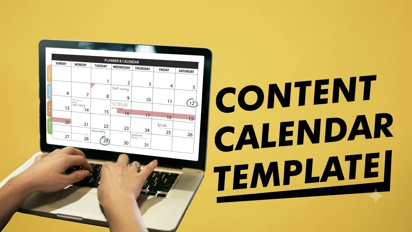 content calendar template
