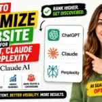 How to Optimize Website for ChatGPT, Perplexity AI Search Visibility