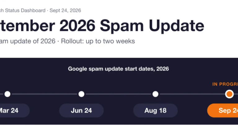 Google September 2026 Spam Update: Rollout Complete and SEO Impact